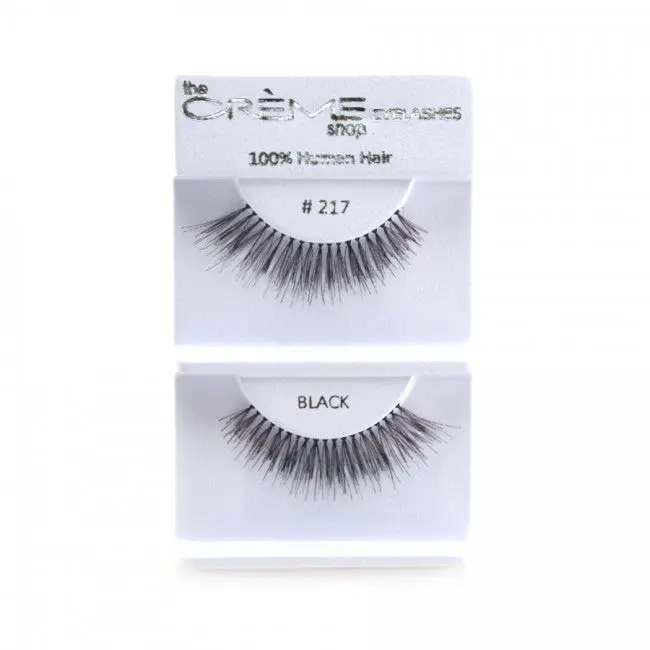 The Creme shop Eyelashes 217 Black 