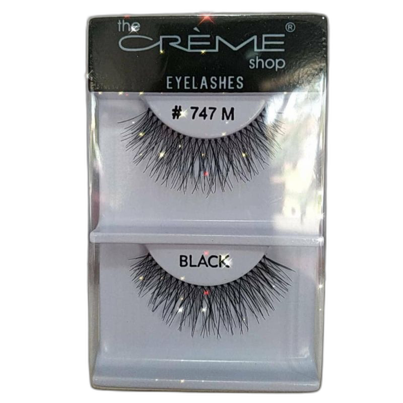 The Creme shop Eyelashes 747M Black 