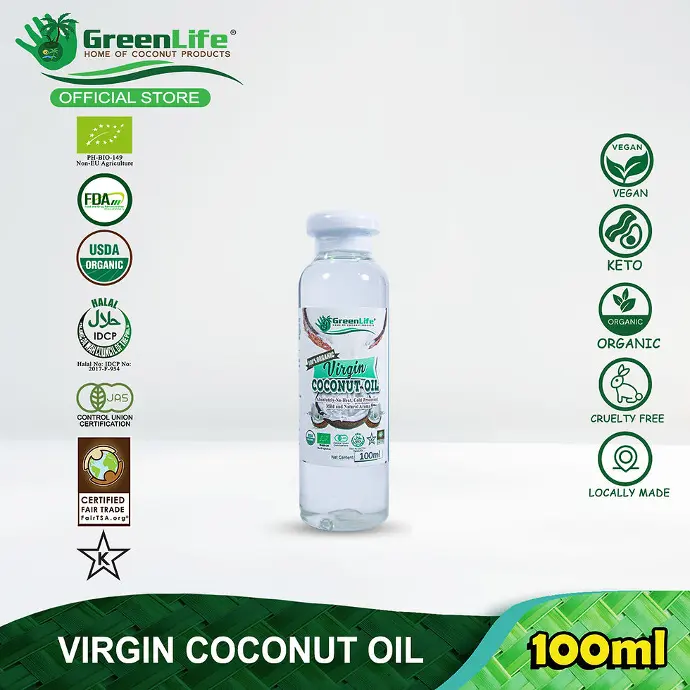 Toohness Greenlife Pure Coconut oil 100ml