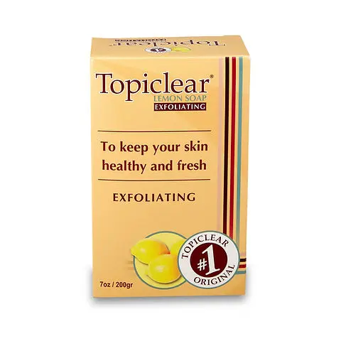 Topiclear Bar Soap Lemon Exfoliating Soap 200g