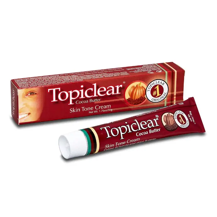 Topiclear Body Tube Cream Skin Tone Cocoa Butter Cream 50g