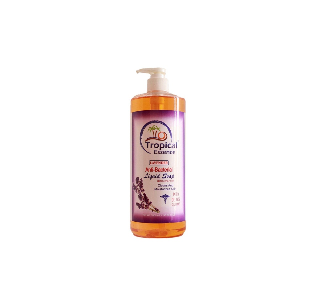 Tropical Essence Anti Bacterial Liquid Soap Lavender 1000ml