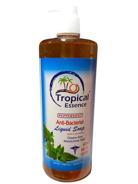 Tropical Essence Anti Bacterial Liquid Soap Peppermint 1000ml