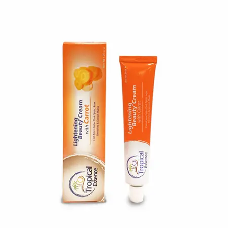 Tropical Essence Body Cream Lightening Beauty Cream with Carrot 50g