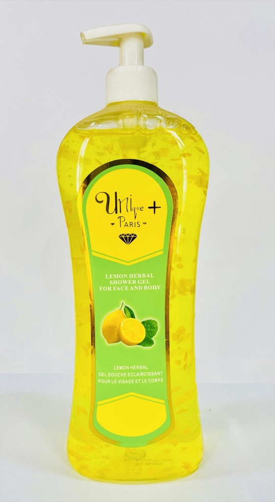 Unique+Paris Shower Gel Lemon Herbal Shower Gel 1000ml