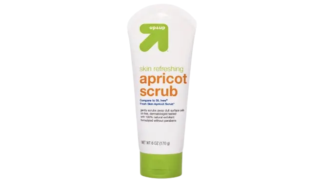 Up&Up Apricot Scrub Skin Refreshing 6oz