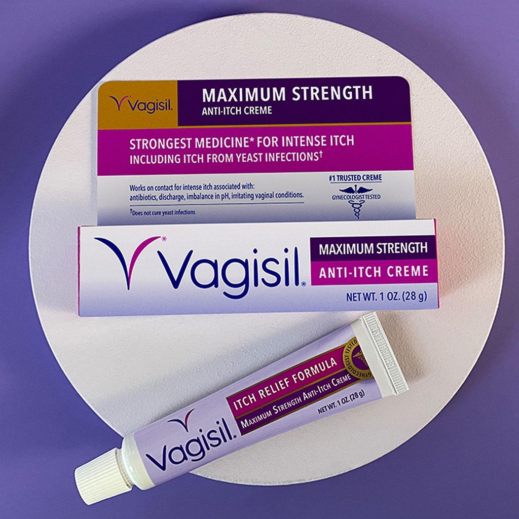 Vagisil Max. Strength Creme Anti-Itch Creme 1oz