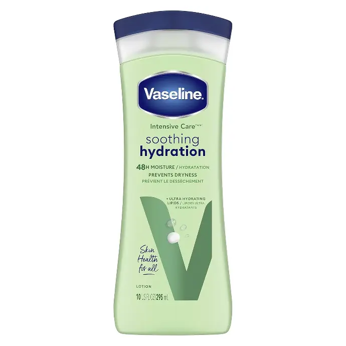 Vaseline Body Lotion Intensive Care Soothing Hydrating 10oz