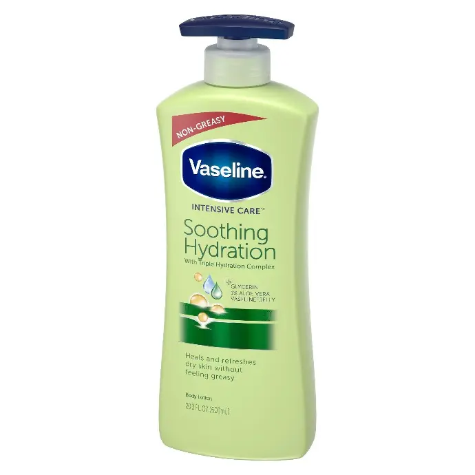 Vaseline Body Lotion Intensive Care Soothing Hydrating Chamomile 20.3oz