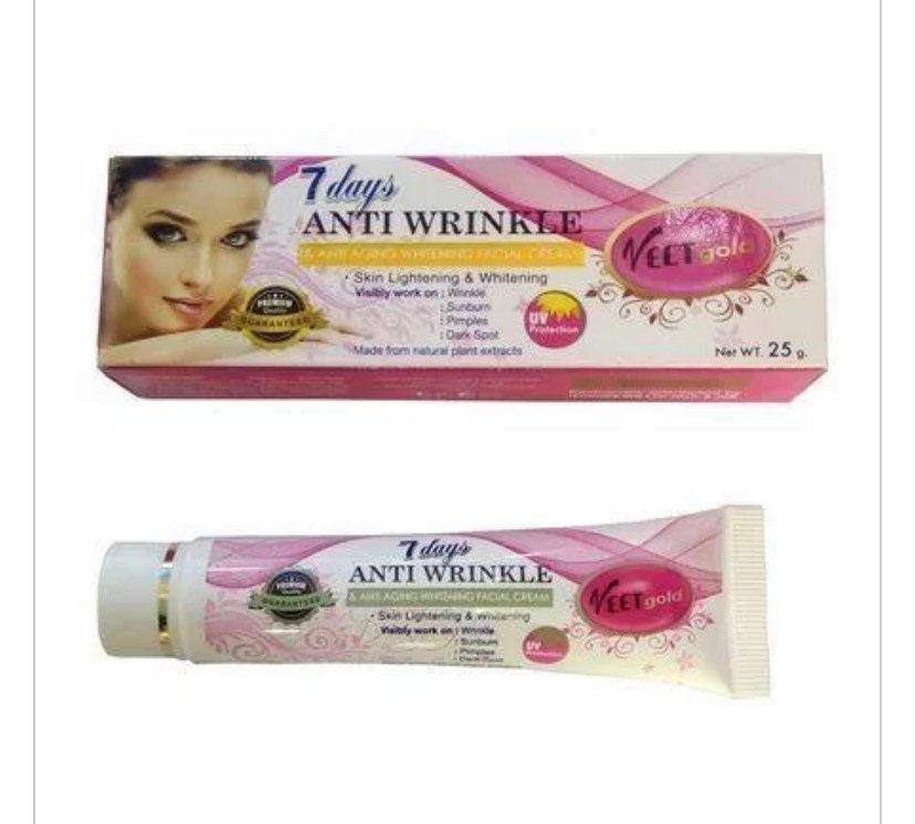 Veet Gold Cream Anti Wrinkle Facial Cream 25g