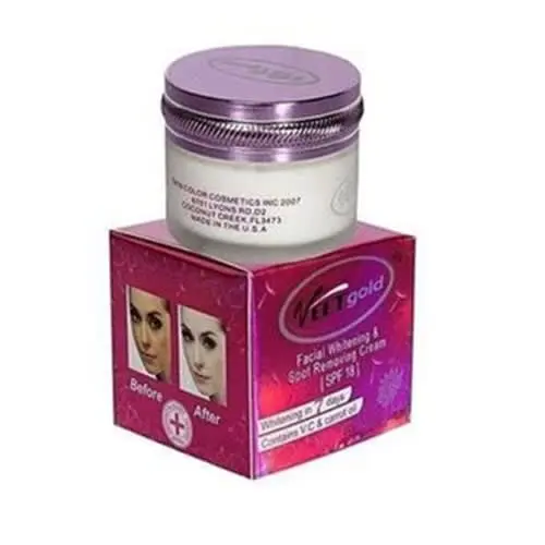 Veet Gold Facial Whitening & Spot Cream SPF18 25g