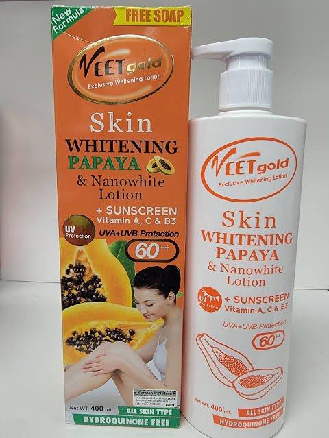 Veet Gold Whitening Lotion with Papaya 400ml