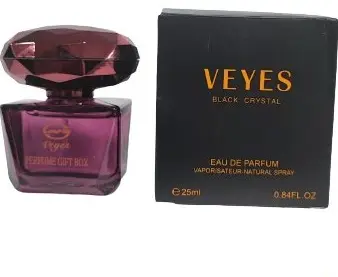 Veyes Eau De Parfum Black Crystal 25ml