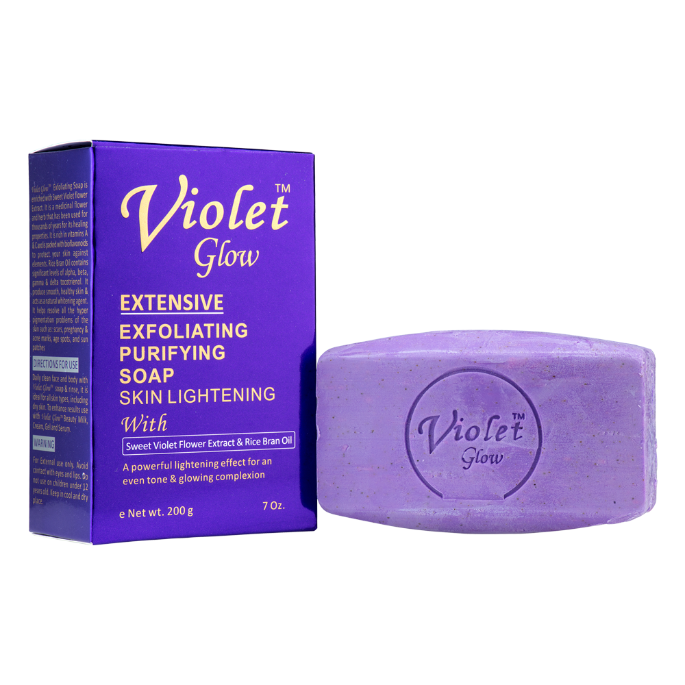 Violet Glow Soap 200gr