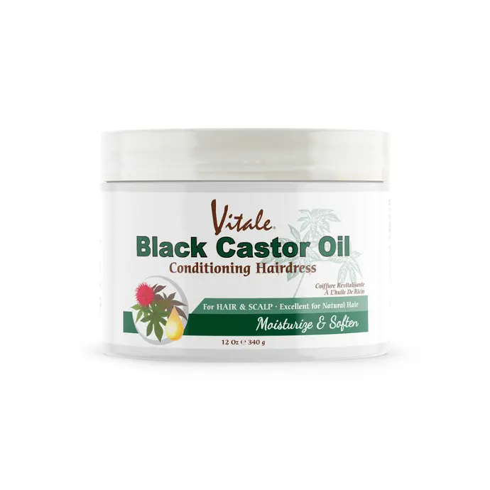 Vitale Conditioning Hairdress Black Castor 12oz