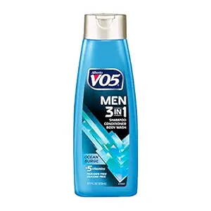 VO-5 Men 3in1 Shampoo Conditioner Body Wash Ocean Surge 12.5oz