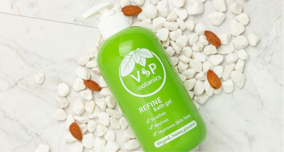 VSP Botanics Refine Gel Bath Gel With Almond & honey