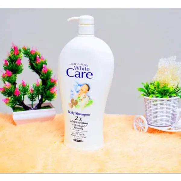 White Care White Care Body Shampoo 2X Moisturizing Whitening & Firming Goat Milk 1200ml