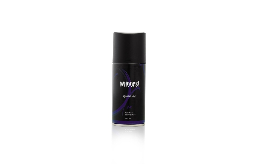 Whoops! Body Spray Dynamic Blue Spray 150ml