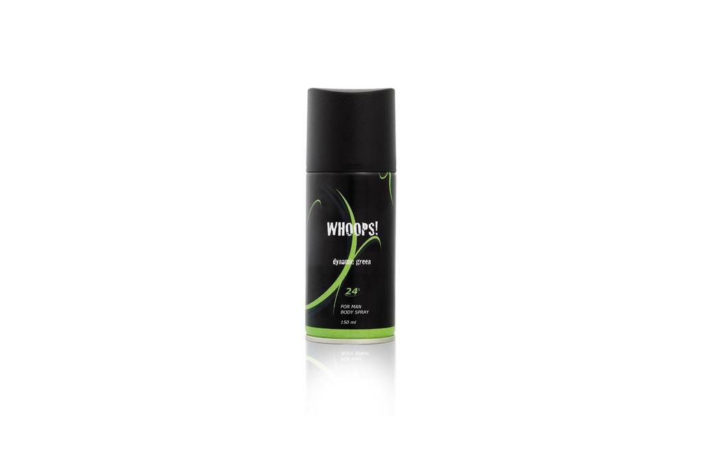 Whoops! Body Spray Dynamic Green Spray 150ml