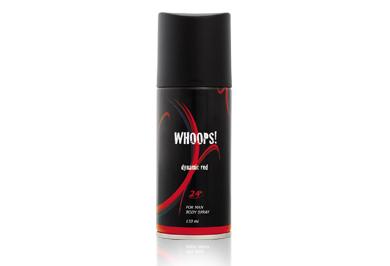 Whoops! Body Spray Dynamic Red Spray 150ml