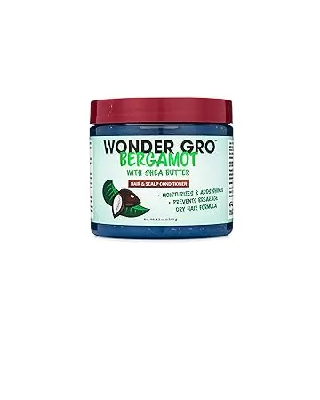 Wonder Gro Hair & Scalp Conditioner Bergamot with Shea Butter 12oz