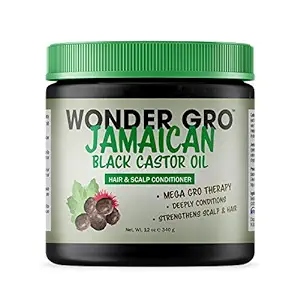 Wonder Gro Hair & Scalp Conditioner Jamaican Black Castor Oil 12oz