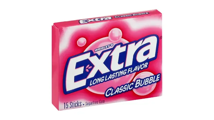 Wrigley's Chewing Gum Classic Bubble 