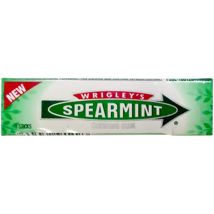 Wrigley's Chewing Gum Spearmint 