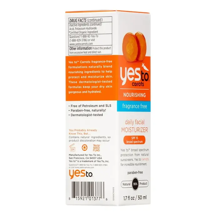 Yes to Facial Moisturizer Daily Facial Moisturizer 50ml