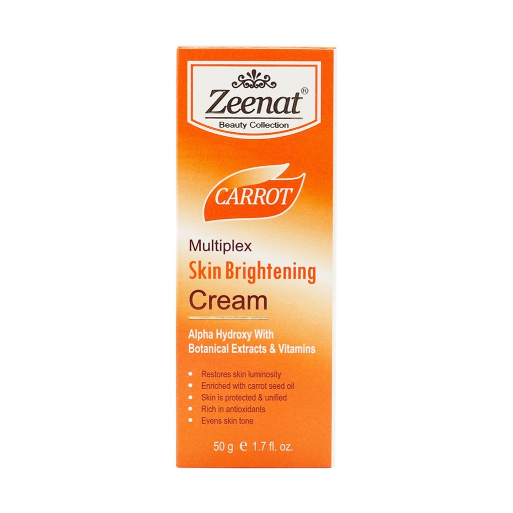 [22199] Zeenat Skin Brightening Carrot Cream 1.7oz