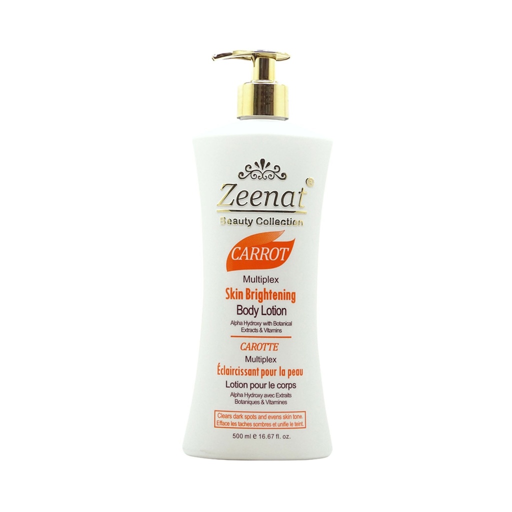 Zeenat Skin Brightening Carrot Lotion 500ml