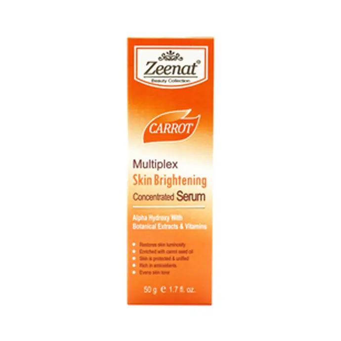 Zeenat Skin Brightening Carrot Serum 1.7oz