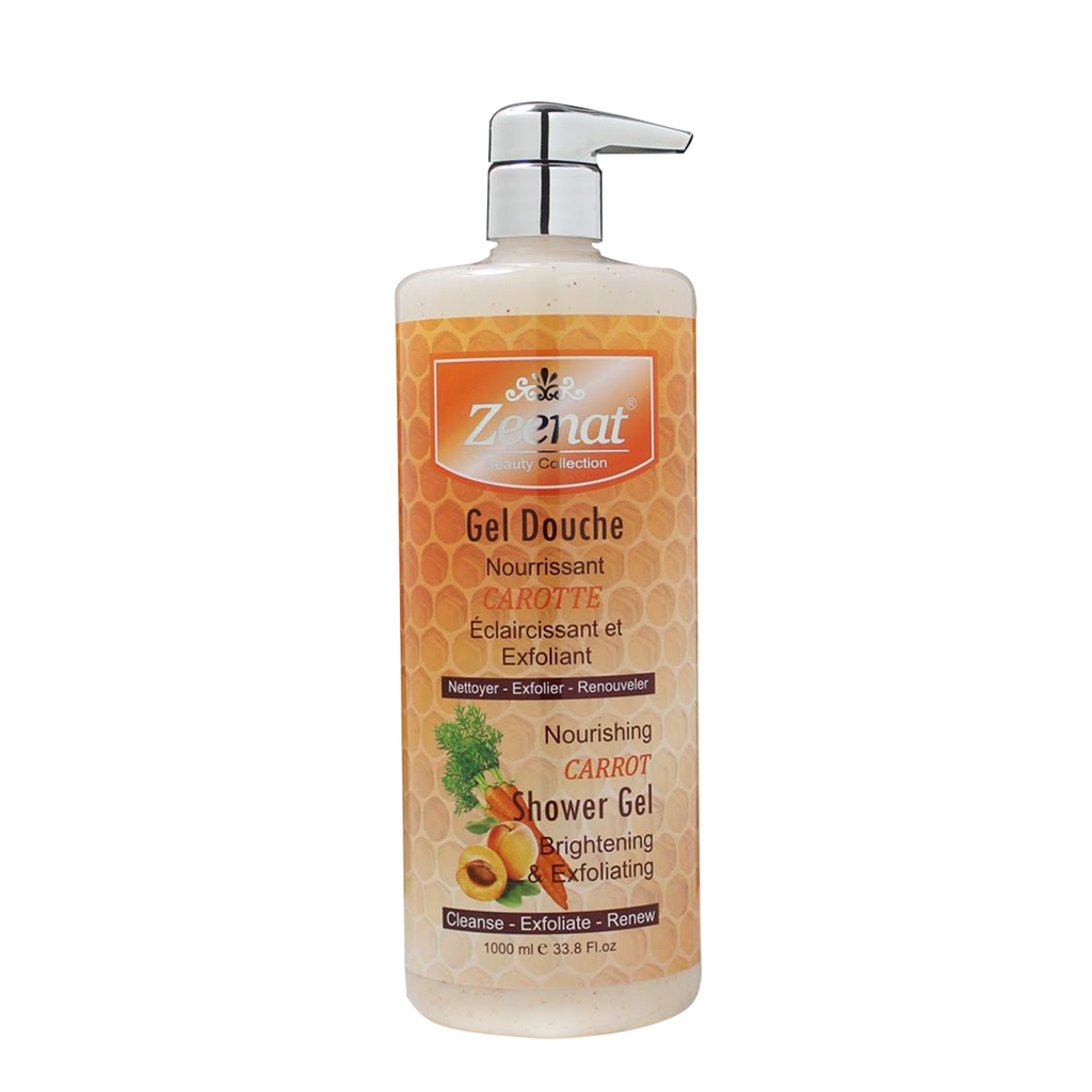 Zeenat Skin Brightening Carrot Shower Gel 1000ml