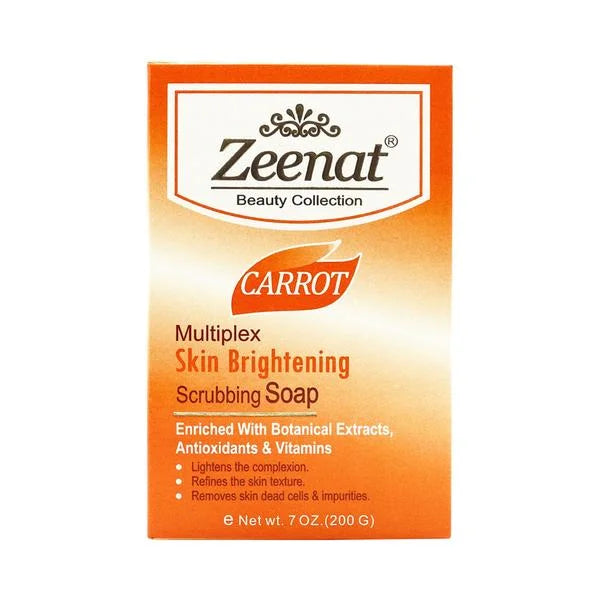 [22197] Zeenat Skin Brightening Carrot Soap 7oz