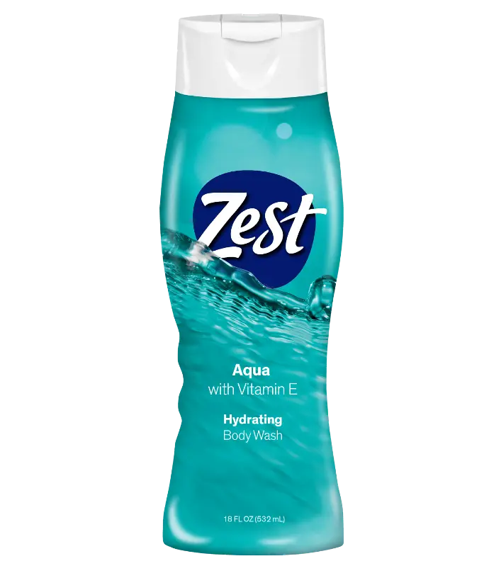 Zest Body Wash Aqua 18oz