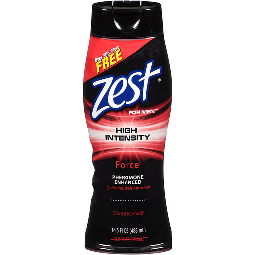 Zest Body Wash Force For Men 16.5oz