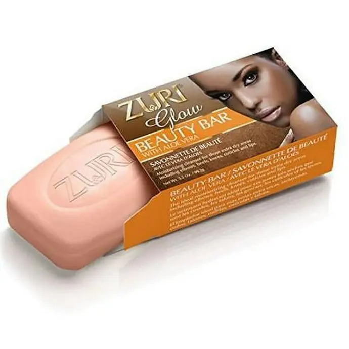 ZURI Glow Beauty Bar Soap w/ Aloe Vera 