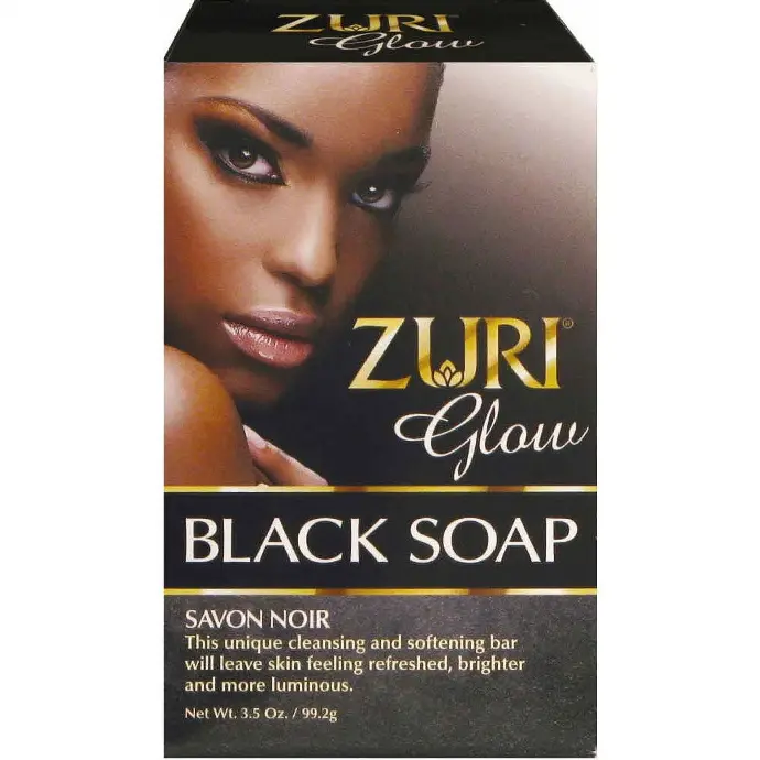 ZURI Glow Black Soap 