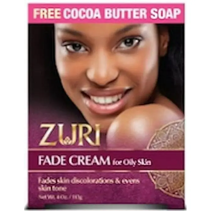 ZURI Glow Fade Cream With Cleansing Soap 113g