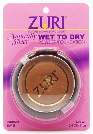 ZURI WTD Foundation Naturally Sheer Autumn Burst