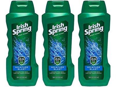 Irish Spring Body Wash Icy Blast 18oz