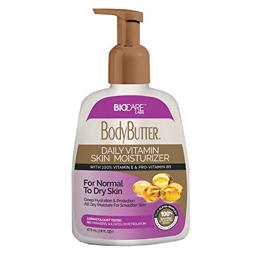[25017] Biocare Labs Body Lotion Daily Vitamin Skin Moisturizer with Vit E 473ml