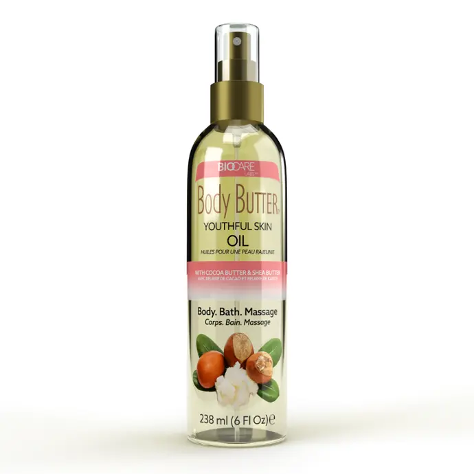 Biocare Labs Youthful Skin Oil Cocoa Butter Body Oil