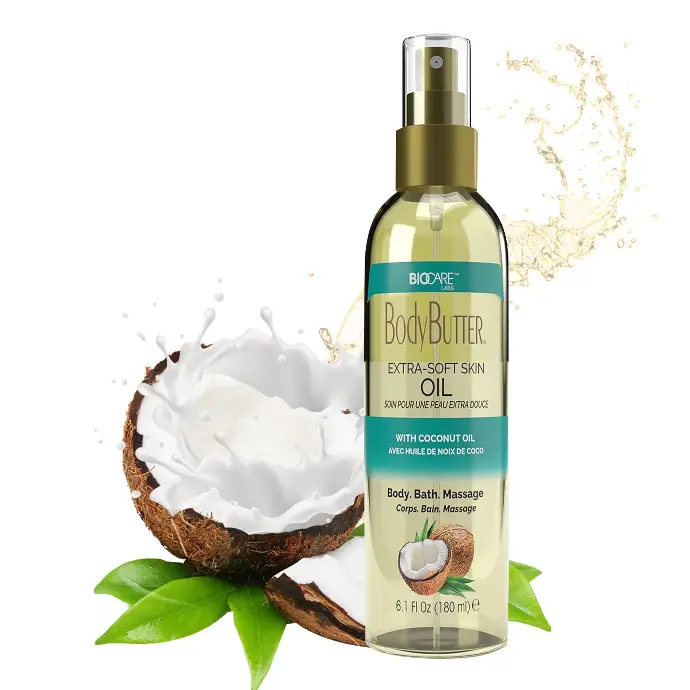 Biocare Labs Extra Soft Skin Oil with Coconut Body Oil 