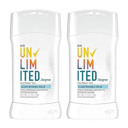 Degree UN Limited Clean Invisible Solid Deodorant Stick