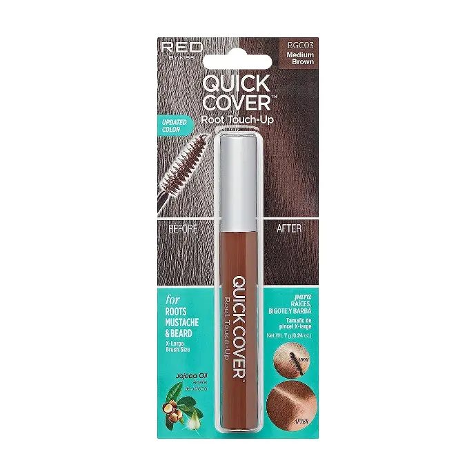 Red By Kiss Quick Cover Root Touch Up Medium Brown BGC03