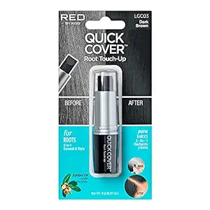 Red By Kiss Quick Cover Root Touch Up Dark Brown LGC03