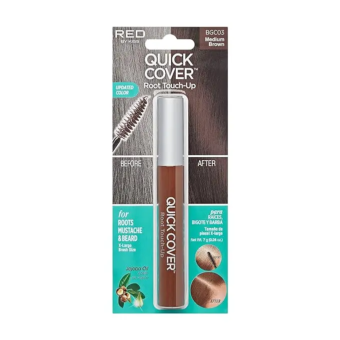 Red By Kiss Quick Cover Root Touch Up Medium Brown LGC04