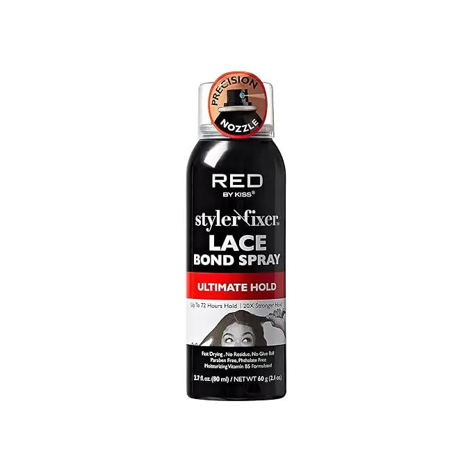 Red By Kiss Styler Fixer Lace Bond Spray Adhesive Extreme Hold SS03